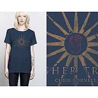 Chris Cornell tričko, Higher Truth Navy, dámske