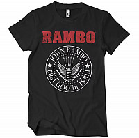 Rambo tričko, First Blood 1982 Seal Black, pánske