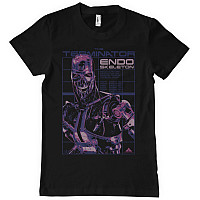 Terminator tričko, Endoskeleton Black, pánske