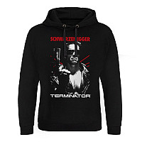Terminator mikina, Schwarzenegger Poster Epic Hoodie Black, pánska