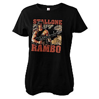 Rambo tričko, Rambo Djungle Girly Black, dámske