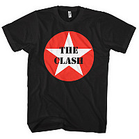 The Clash tričko, Star Badge Black, pánske