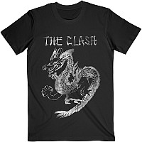 The Clash tričko, Dragon White, pánske