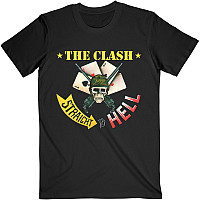 The Clash tričko, Straight To Hell Single Black, pánske