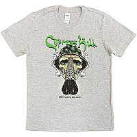 Cypress Hill tričko, Skull Bucket Grey, pánske