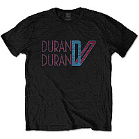 Duran Duran tričko, Double D Logo Black, pánske
