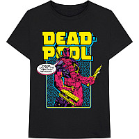 Deadpool tričko, Deadpool Comic Merc Black, pánske