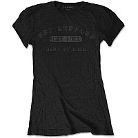 Def Leppard tričko, Collegiate Logo Girly, dámske