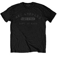 Def Leppard tričko, Collegiate Logo, pánske