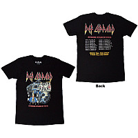 Def Leppard tričko, Summer Stadium Tour BP Black, pánske