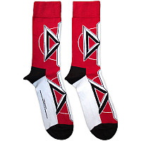 Dead Kennedys ponožky, Logo Red, unisex - velikost 7 až 11 (40 až 45)