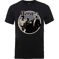 The Doors tričko, Retro Circle Black, pánske