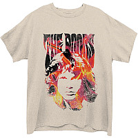 The Doors tričko, Jim Face Fire Natural, pánske