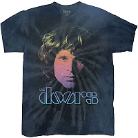 The Doors tričko, Jim Halftone Gradient Dip-Dye Blue, pánske