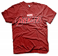 Marvel Comics tričko, Avengers Distressed Logo TR, pánske