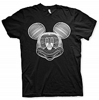 Mickey Mouse tričko, LineArt Black, pánske