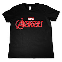 Marvel Comics tričko, The Avengers Distressed Logo, detské