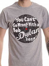 Bob Dylan tričko, You can't go wrong, pánske