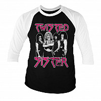 Twisted Sister tričko dlhý 3/4 rukáv, Twisted Sister, pánske