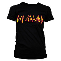 Def Leppard tričko, Distressed Logo, dámske