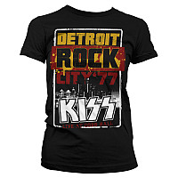 KISS tričko, Detroit Rock City Black, dámske