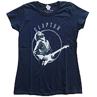 Eric Clapton tričko, Vintage Photo Girly Navy Blue, dámske