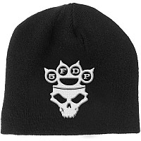 Five Finger Death Punch zimný čiapka, Knuckle Duster Logo & Skull