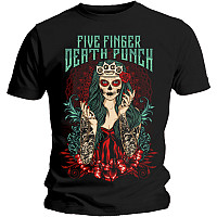 Five Finger Death Punch tričko, Lady Muerta, pánske