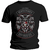 Five Finger Death Punch tričko, Biker Badge, pánske
