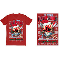 Five Finger Death Punch tričko, Zombie Kill Xmas Red, pánske