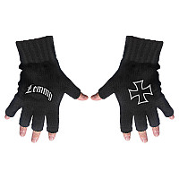 Motorhead bezprsté rukavice, Lemmy Logo & Iron Cross