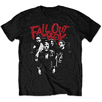 Fall Out Boy tričko, Punk Scratch Black, pánske