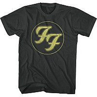 Foo Fighters tričko, Gold FF Logo, pánske