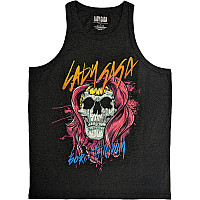 Lady Gaga tielko, Skull Charcoal Grey, pánske