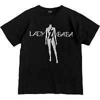 Lady Gaga tričko, The Fame Black, pánske