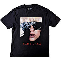 Lady Gaga tričko, The Fame Photo Black, pánske