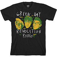 Green Day tričko, Scribble Mask Black, pánske
