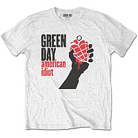 Green Day tričko, American Idiot White, pánske