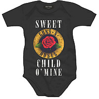 Guns N Roses dojčenské body tričko, Child O' Mine Black, detské