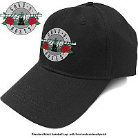Guns N Roses šiltovka, Silver Circle Logo Black