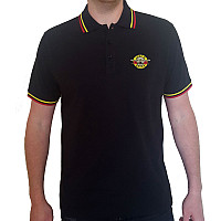 Guns N' Roses tričko, Classic Logo Polo Black, pánske