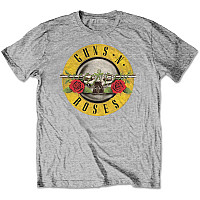 Guns N Roses tričko, Classic Logo Heather Grey, detské