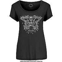 Guns N Roses tričko, Skeleton Guns, dámske