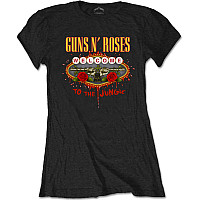 Guns N Roses tričko, Welcome To The Jungle, dámske