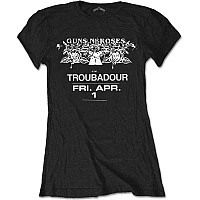 Guns N Roses tričko, Troubadour Flyer Girly, dámske
