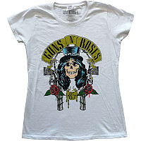 Guns N Roses tričko, Slash '85 White, dámske