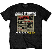 Guns N Roses tričko, Lies Track List, pánske