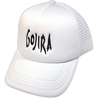 Gojira šiltovka, Logo Mesh White, unisex
