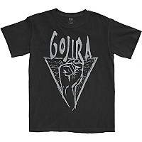 Gojira tričko, White Power Glove Black, pánske