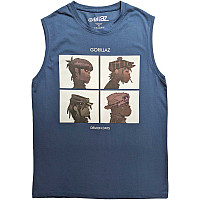 Gorillaz tielko, Demon Days Denim Blue, pánske